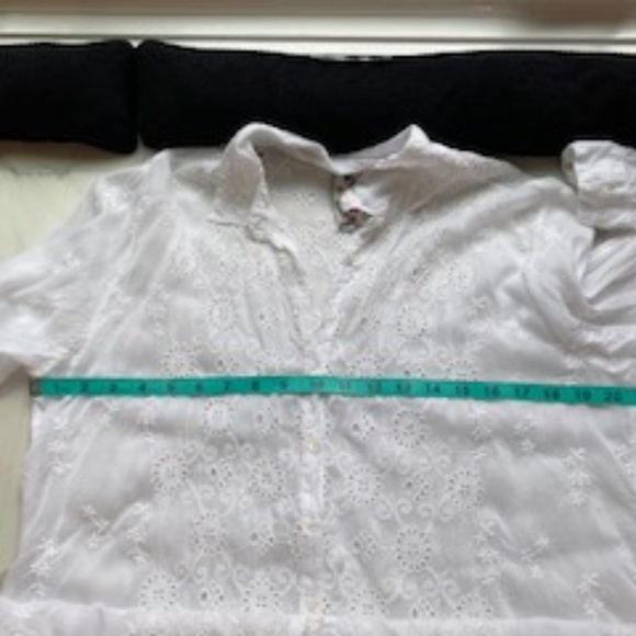 Johnny Was blouse Large white - Picture 11 of 13